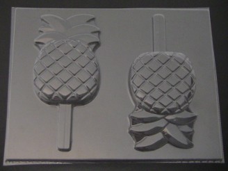 1519 Large Pineapple Chocolate or Hard Candy Lollipop Mold